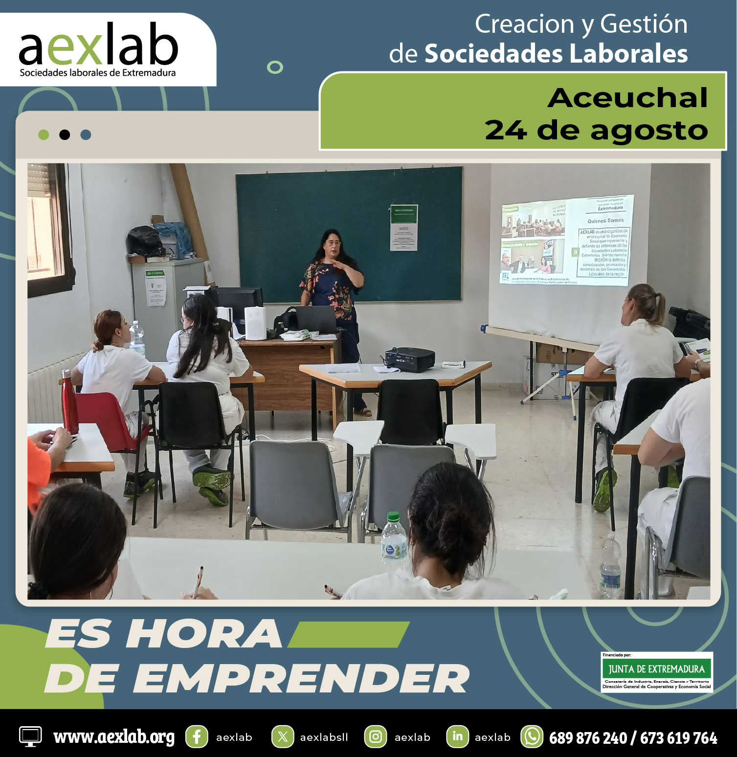 Asistentes jornada aceuchal aexlab 24 de agosto-01