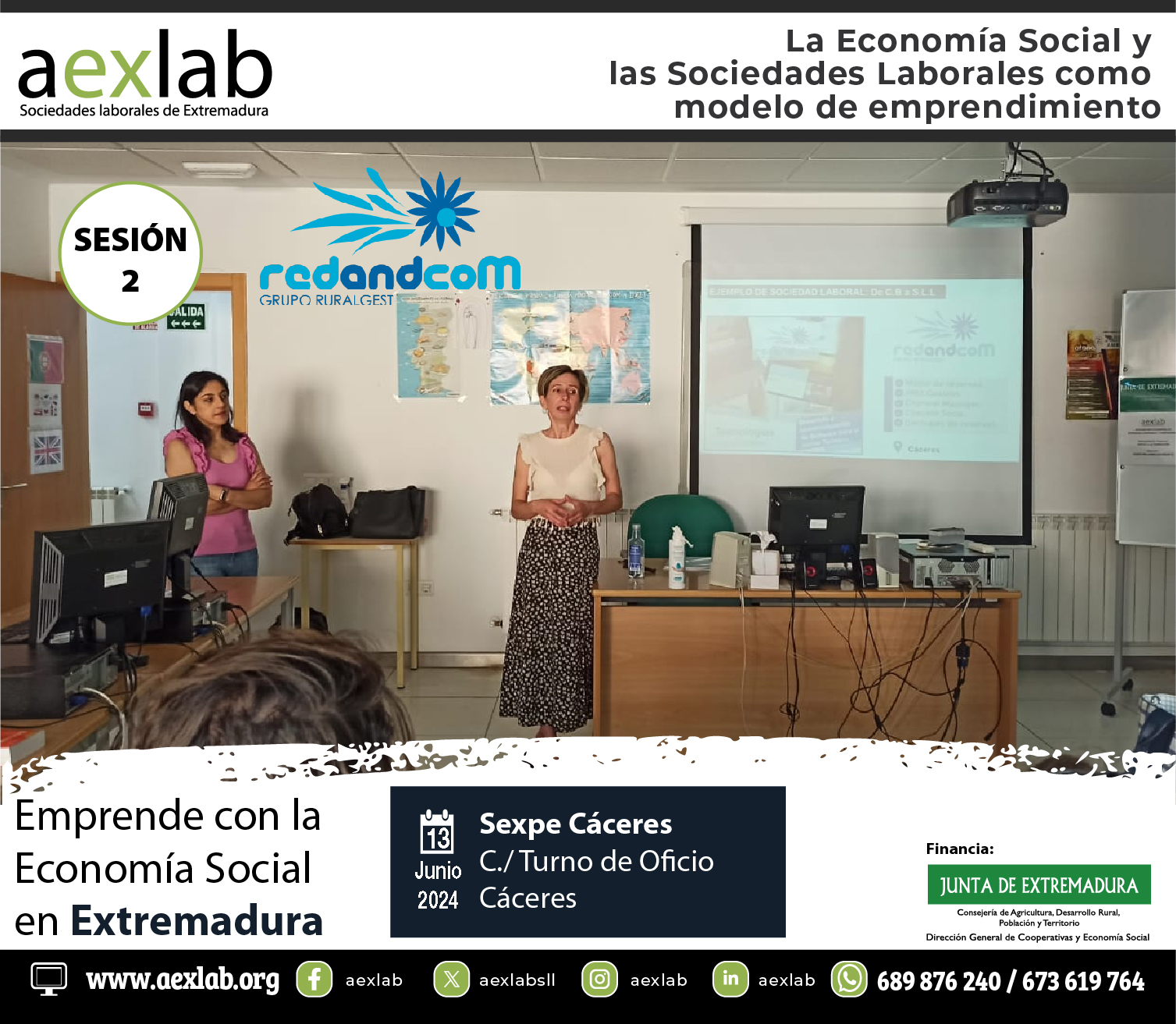 Asistentes jornada tecnicos economia social caceres sexpe sesion 2_formacion economia social copia 5