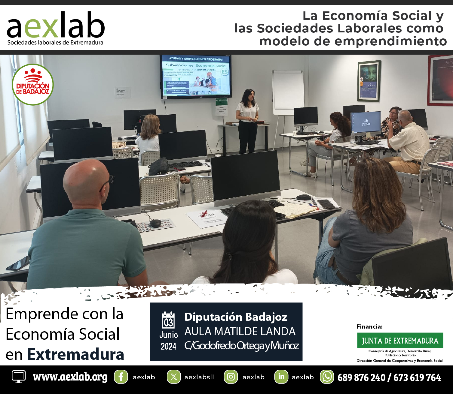 Asistentes jornada tecnicos economia social diputacion badajoz_formacion economia social copia 4