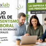Bajo absentismo laboral en las sociedades laborales