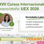 Aexlab cursos Internacionales UEX 2026