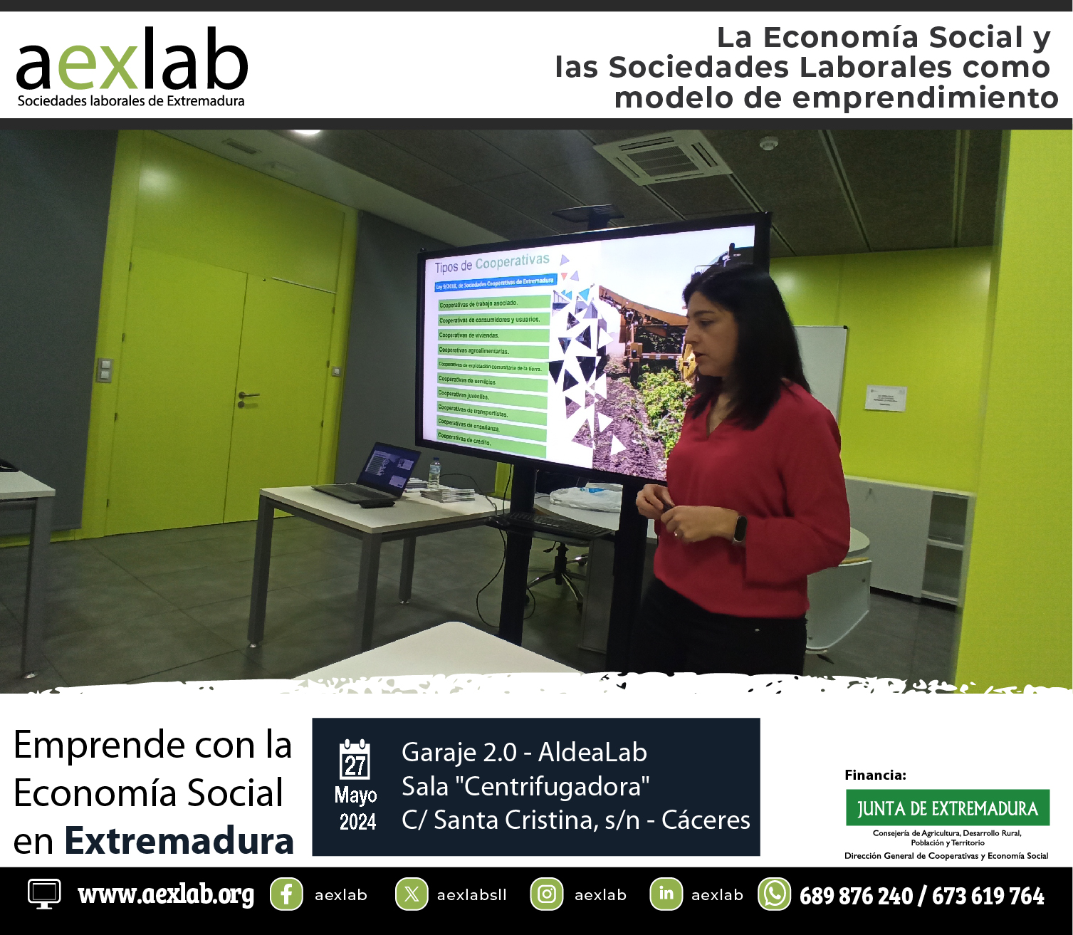 asistentes jornada tecnicos emprendimiento caceres aexlab 2024_formacion economia social copia 4