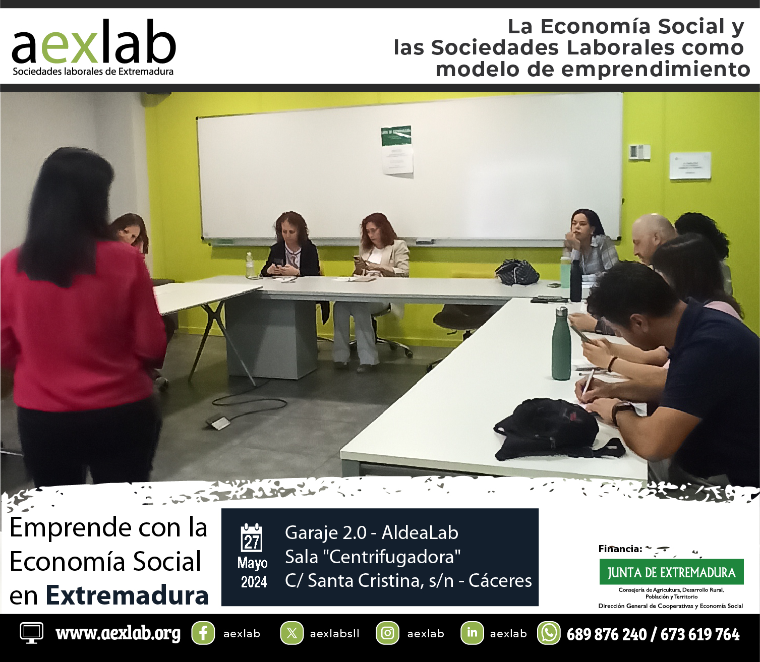 asistentes jornada tecnicos emprendimiento caceres aexlab 2024_formacion economia social copia 7
